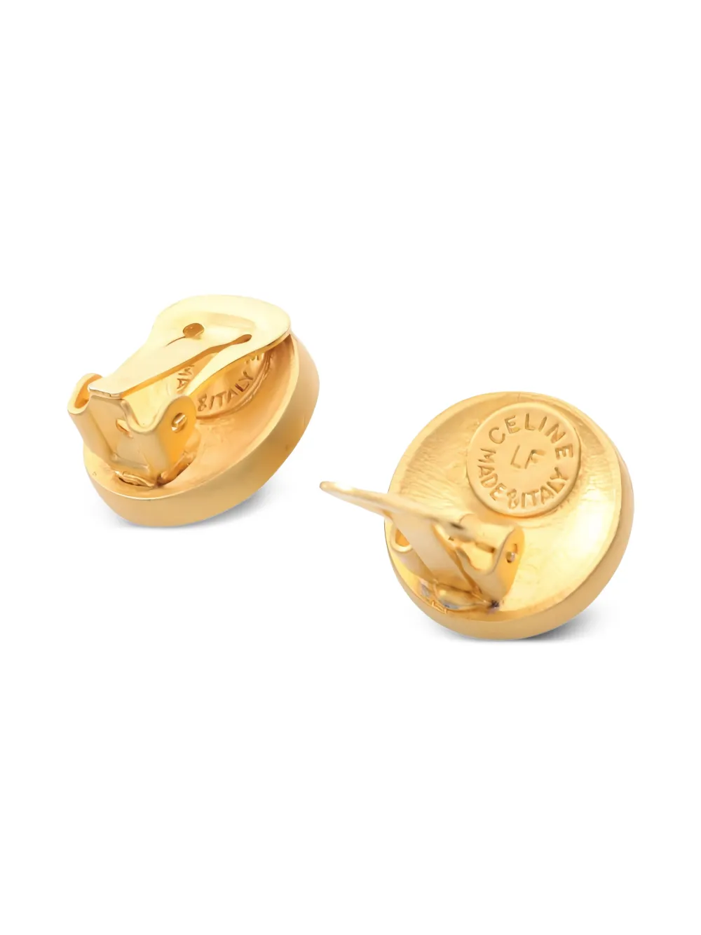 2010s Logo-Engraved Earrings