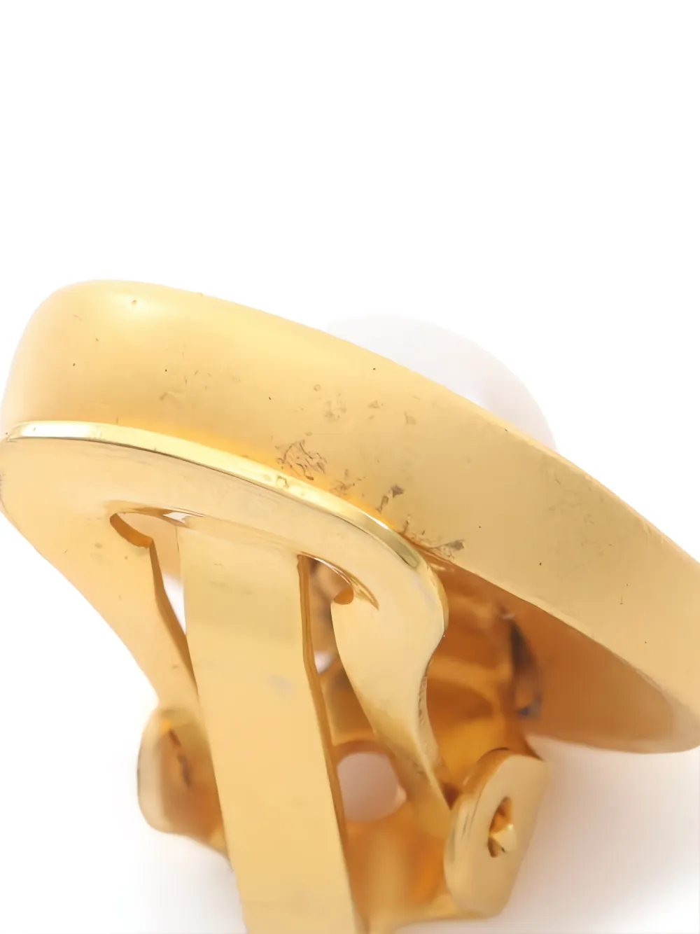 2010s Logo-Engraved Earrings