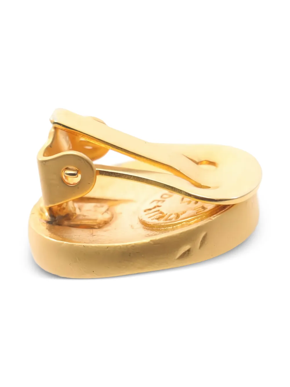 2010s Logo-Engraved Earrings