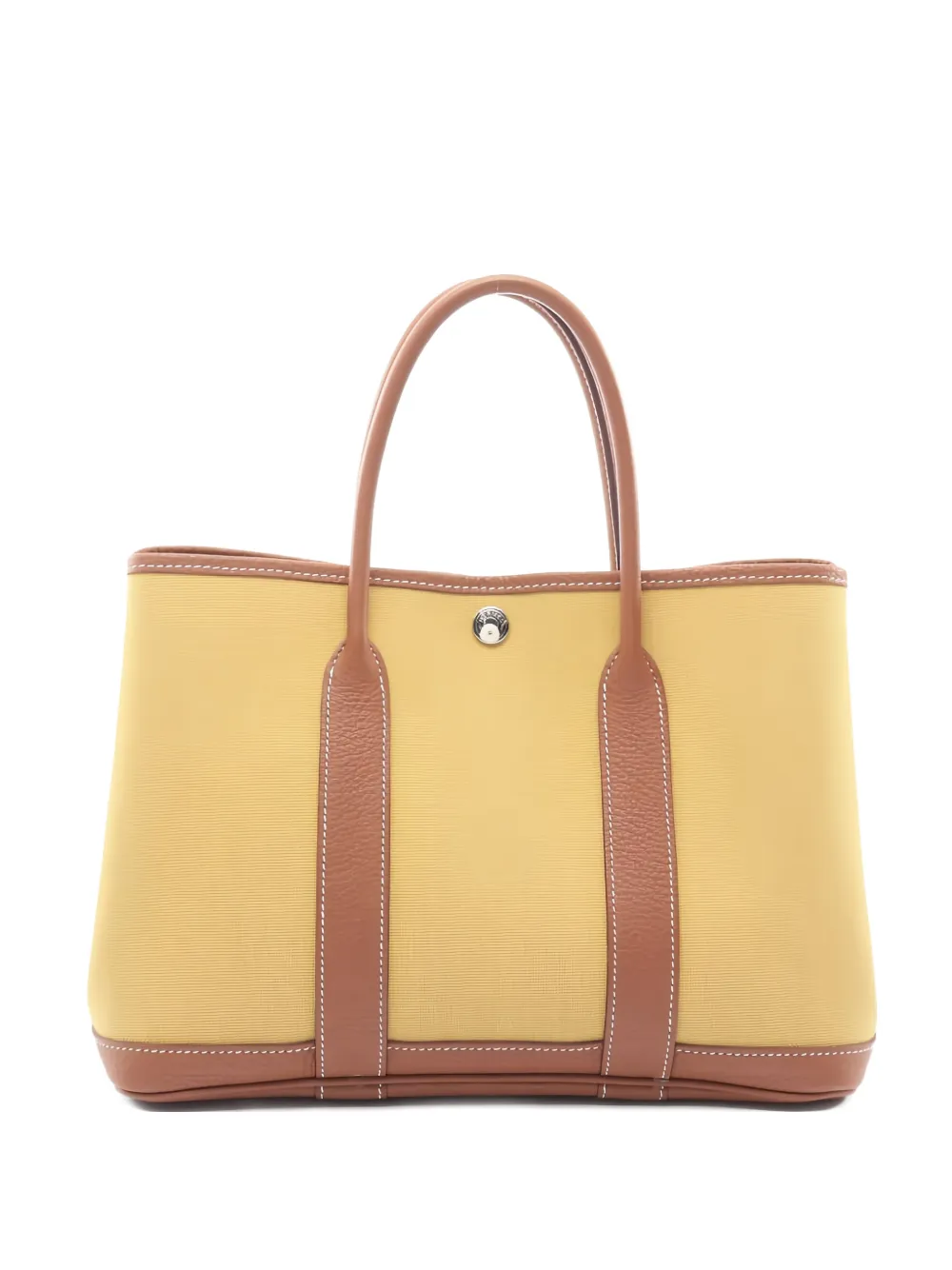 Hermès Pre-Owned 2021 Garden Party 30 TPM tote bag - Giallo