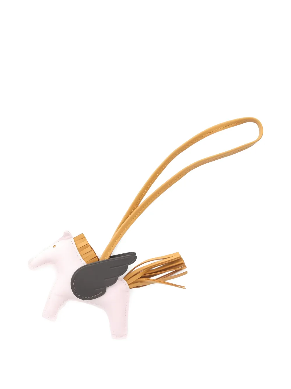 Hermès Pre-Owned 2022 PM Rodeo Pegasus bag charm - Rosa