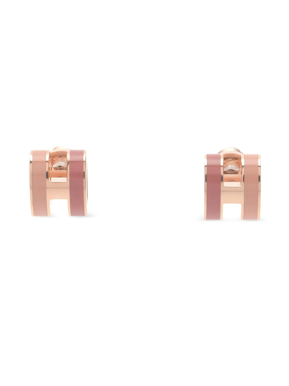 Hermès Pre-Owned 2010s Pop H Mini earrings - Rosa