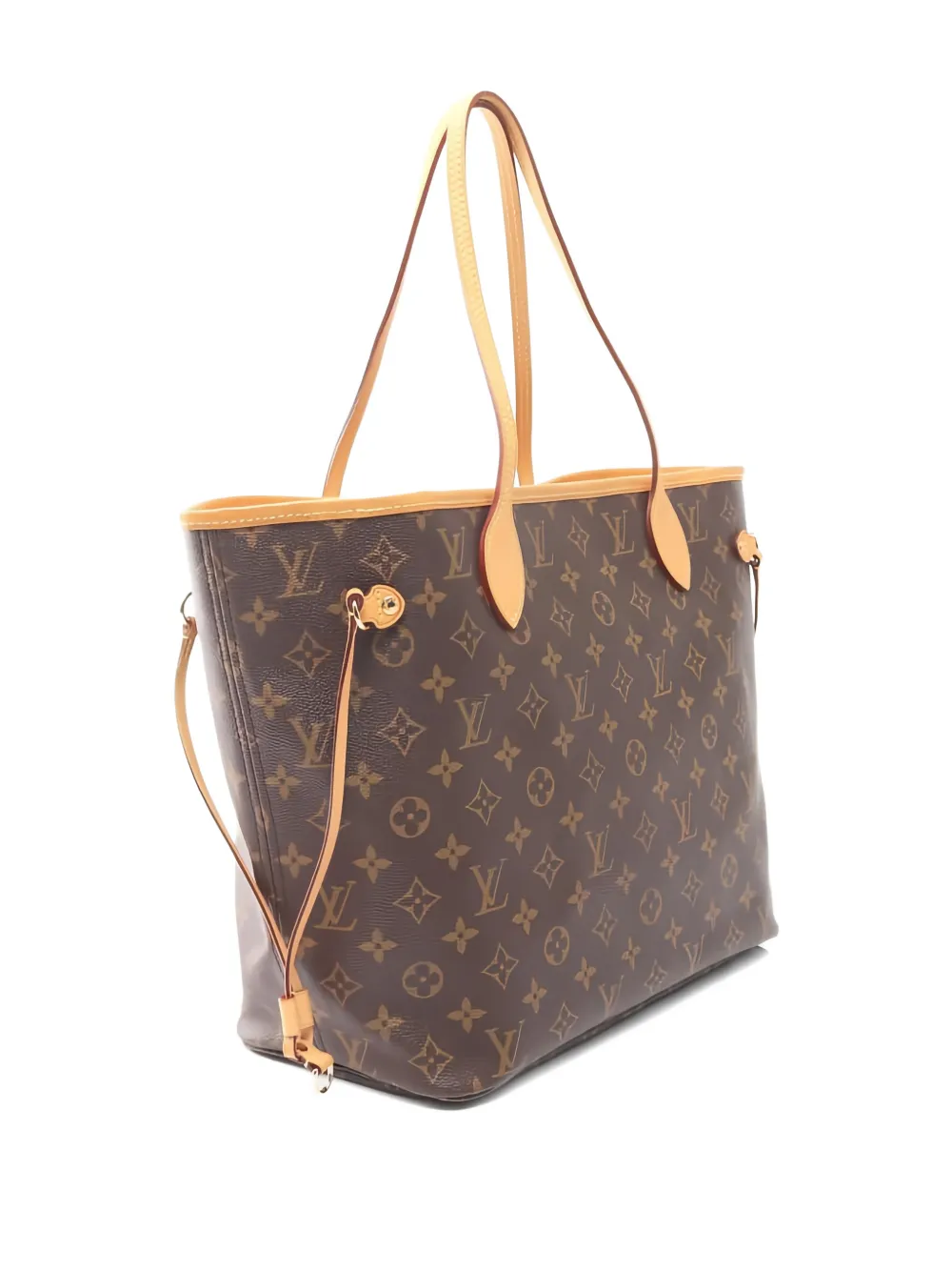 Louis Vuitton Pre-Owned 2014 MM Neverfull Mimosa monogram tote bag - Bruin