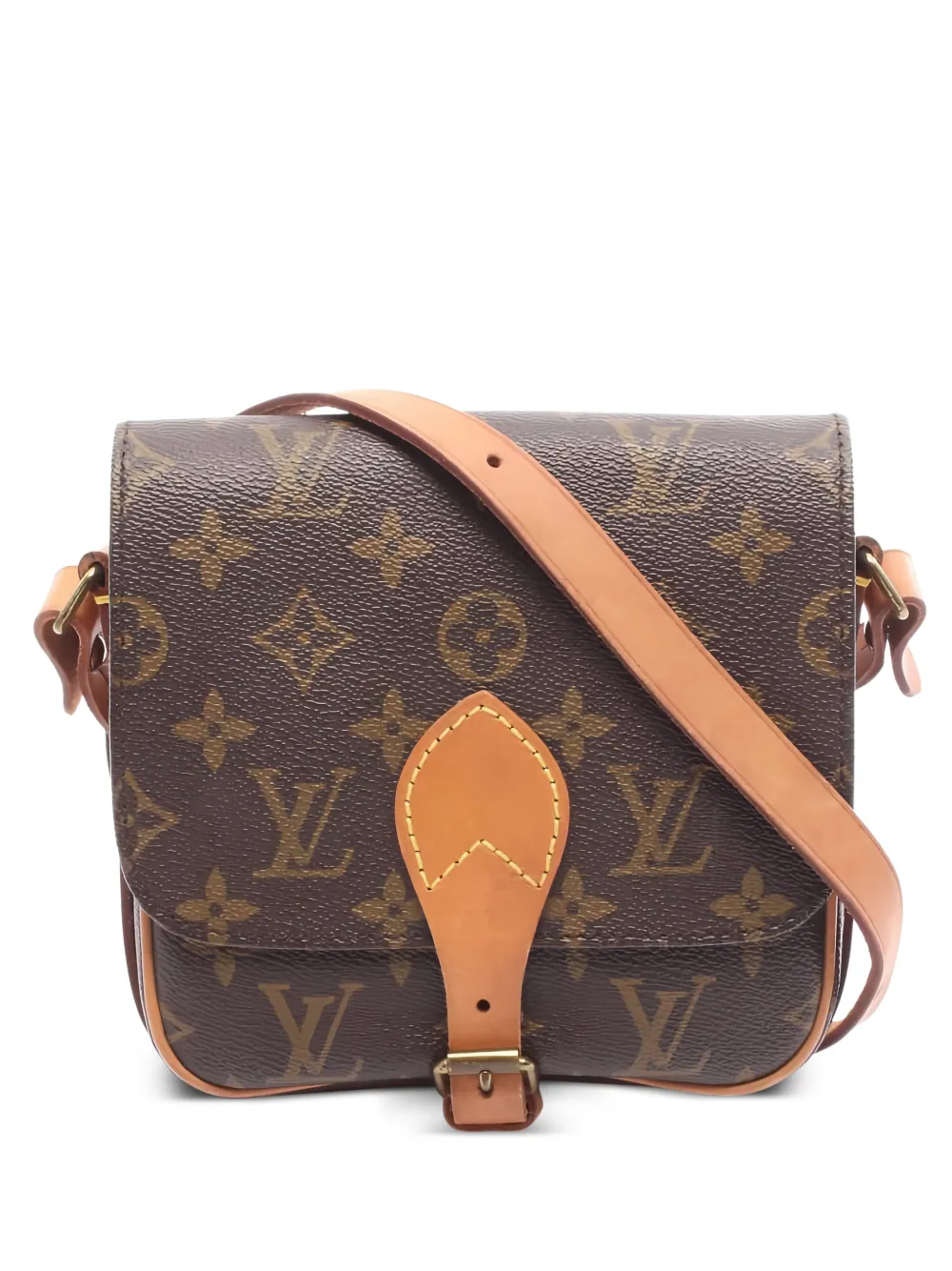 Louis Vuitton Pre-Owned 1989 Monogram leather cross body bag - Marrone
