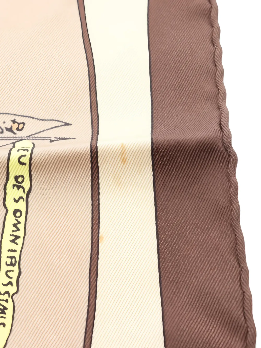 Hermès Pre-Owned 2000s Jeu Des Omnibus Et Dames Blanches scarf | Image 2