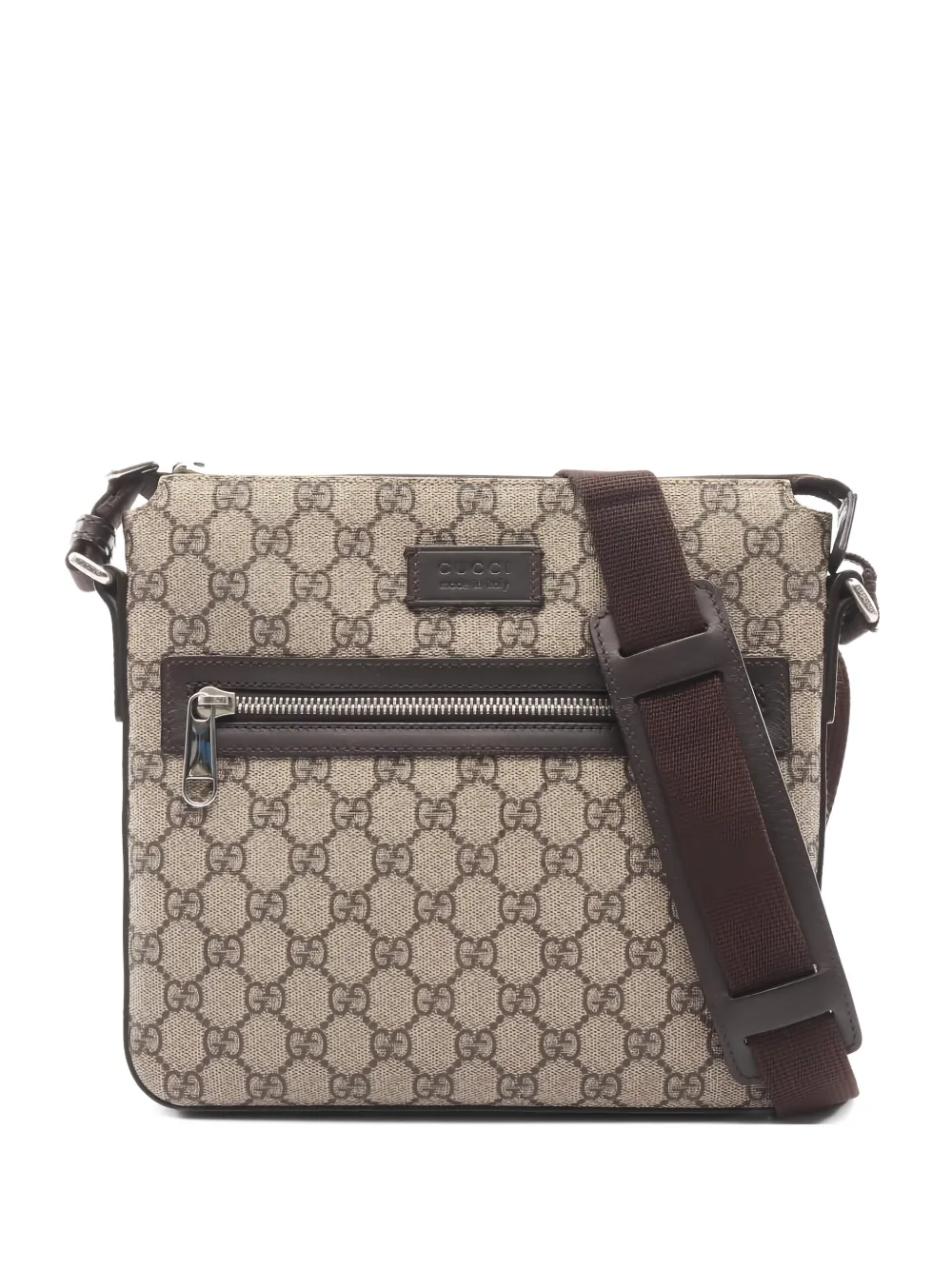 Gucci Pre-Owned 2010s GG Supreme shoulder bag - Toni neutri