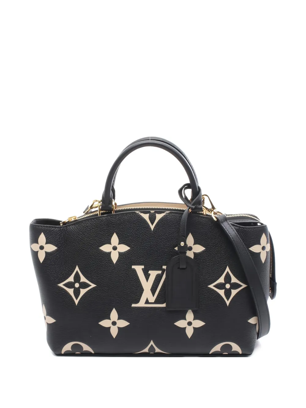Louis Vuitton Pre-Owned 2021s PM Petit Pare Monogram leather tote bag - Nero