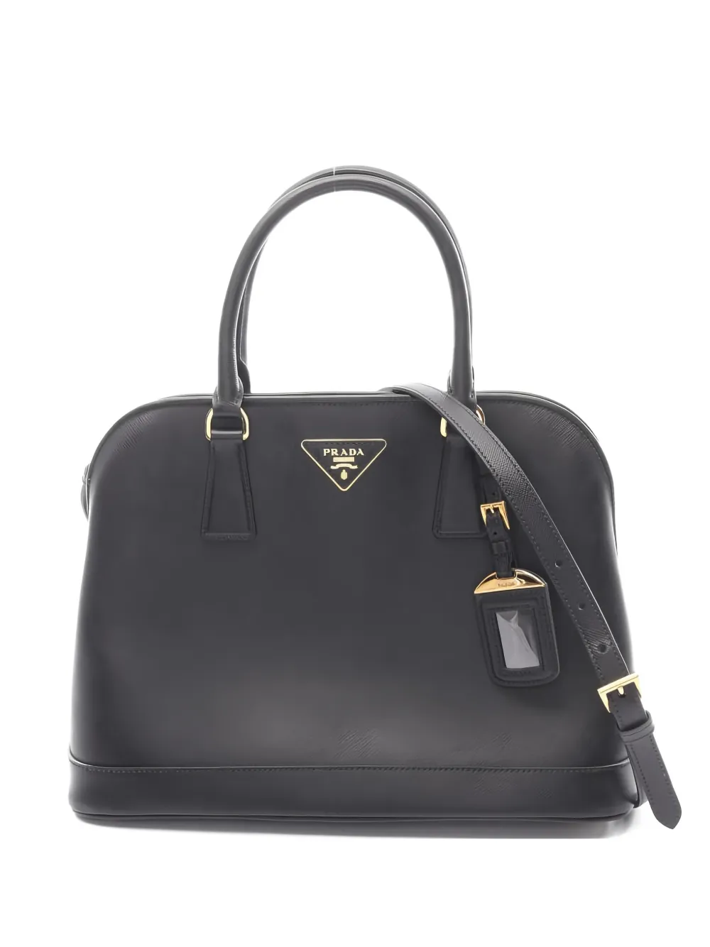 Prada Pre-Owned 2010s Saffiano Lux leather tote bag - Nero