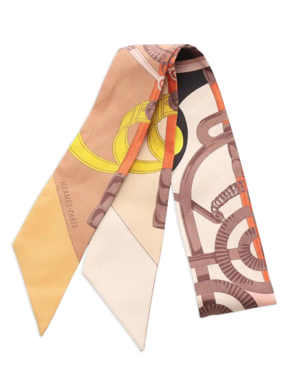Hermès Pre-Owned 2000s silk scarf - Toni neutri