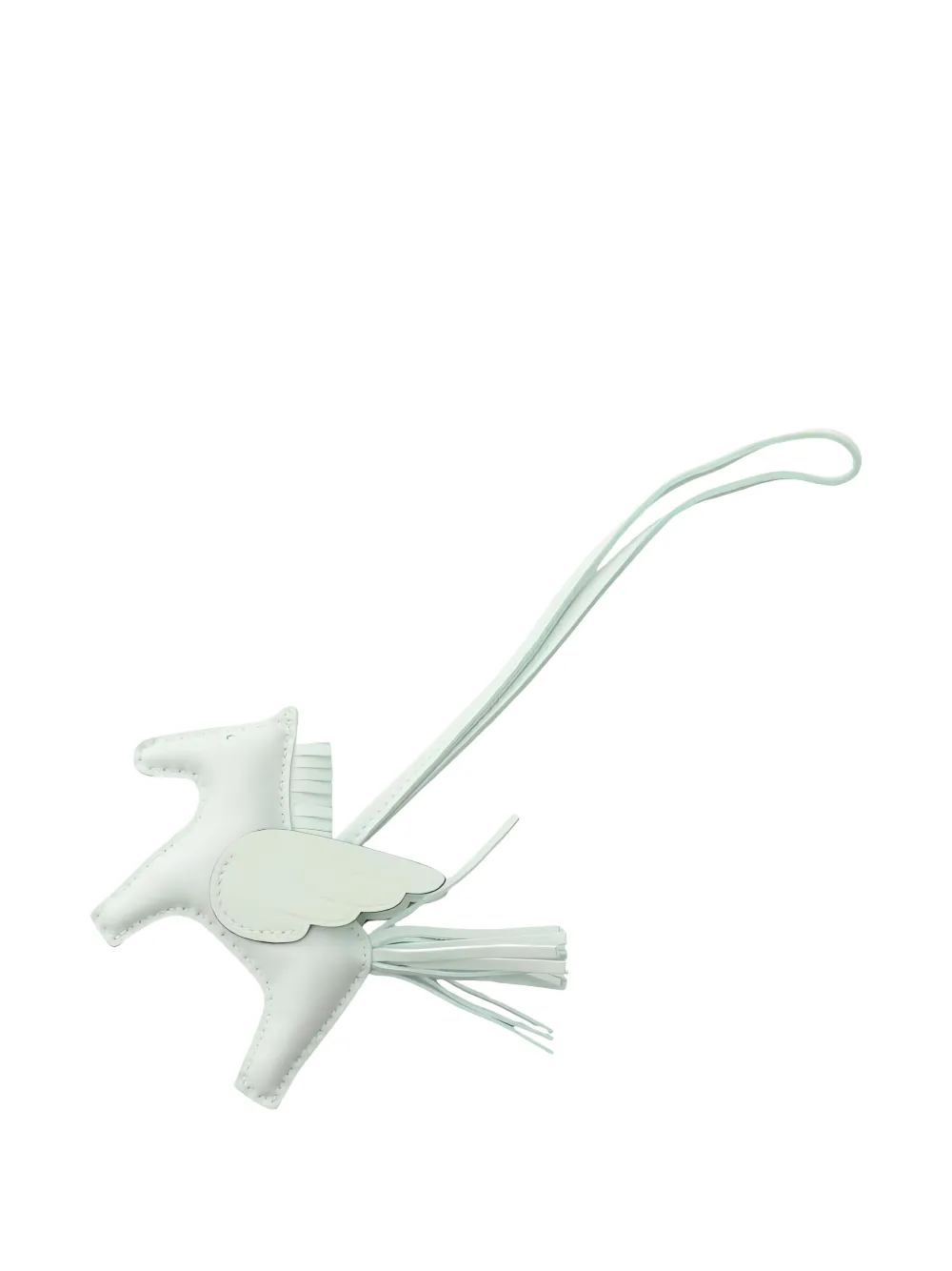 Hermès Pre-Owned 2024 PM Rodeo Pegasus tassel bag charm - Verde