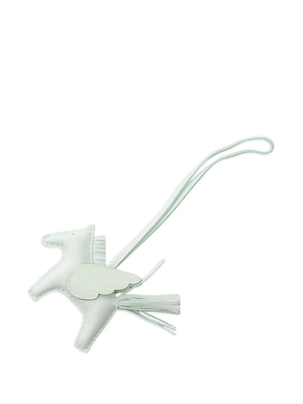 Hermès Pre-Owned 2024 PM Rodeo Pegasus tassel bag charm - Verde