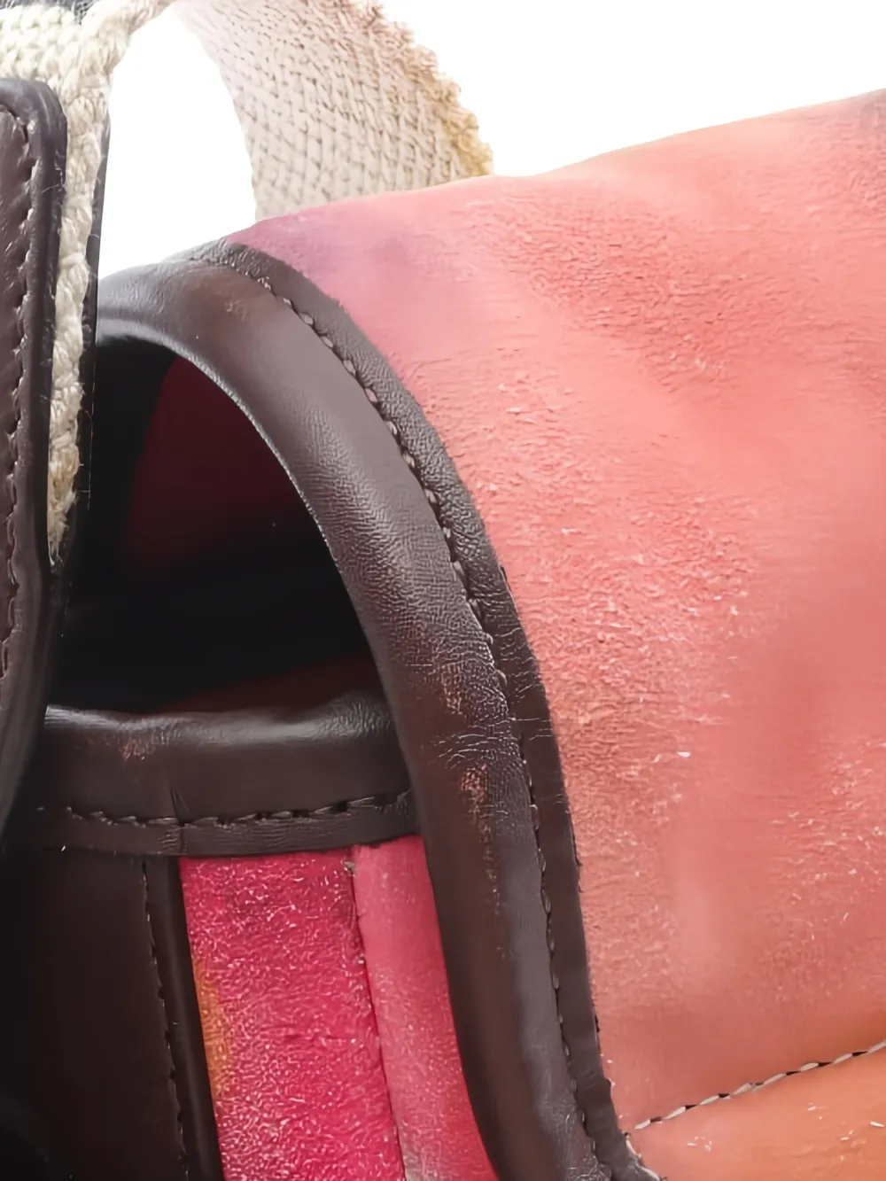 2014-2015 Coco Mark Suede Shoulder Bag