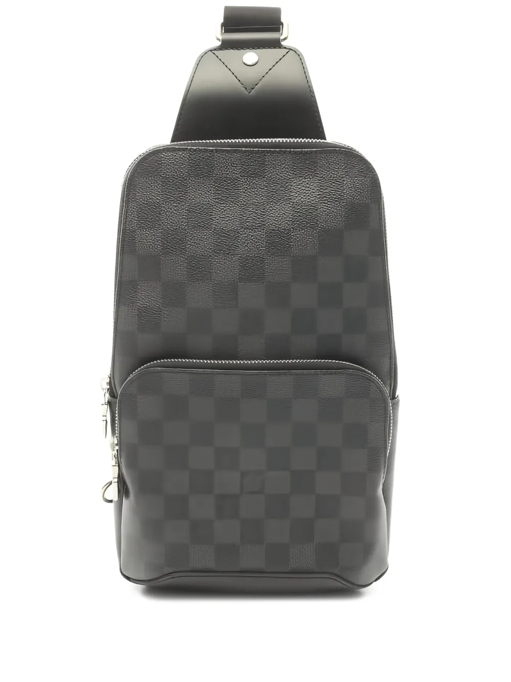 Louis Vuitton Pre-Owned 2018 Damier graphite messenger bag - Grigio