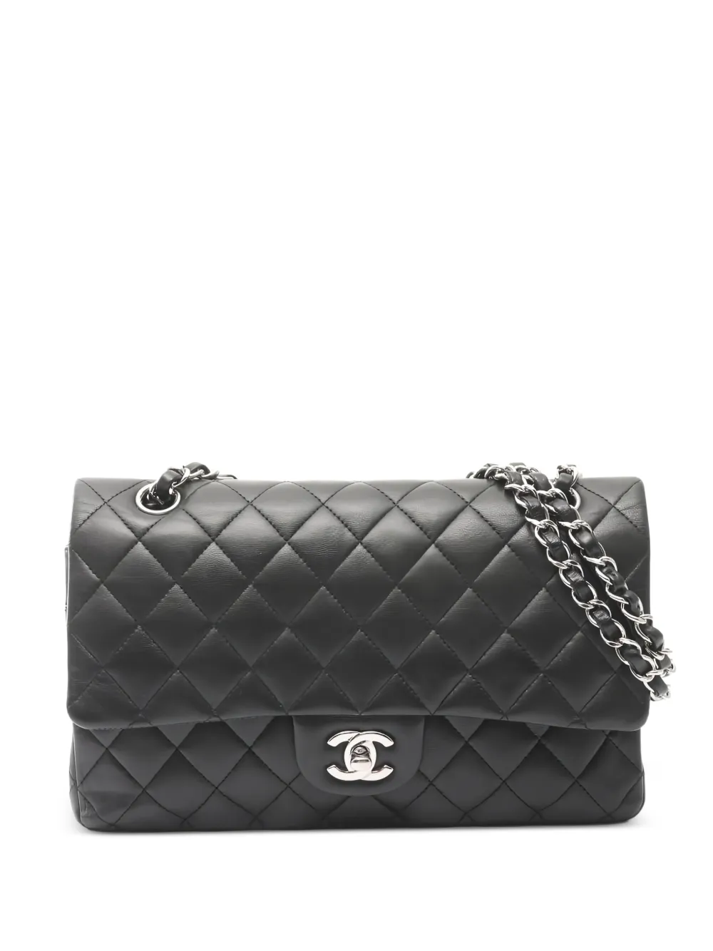 CHANEL Pre-Owned 2012 leather shoulder bag - Black