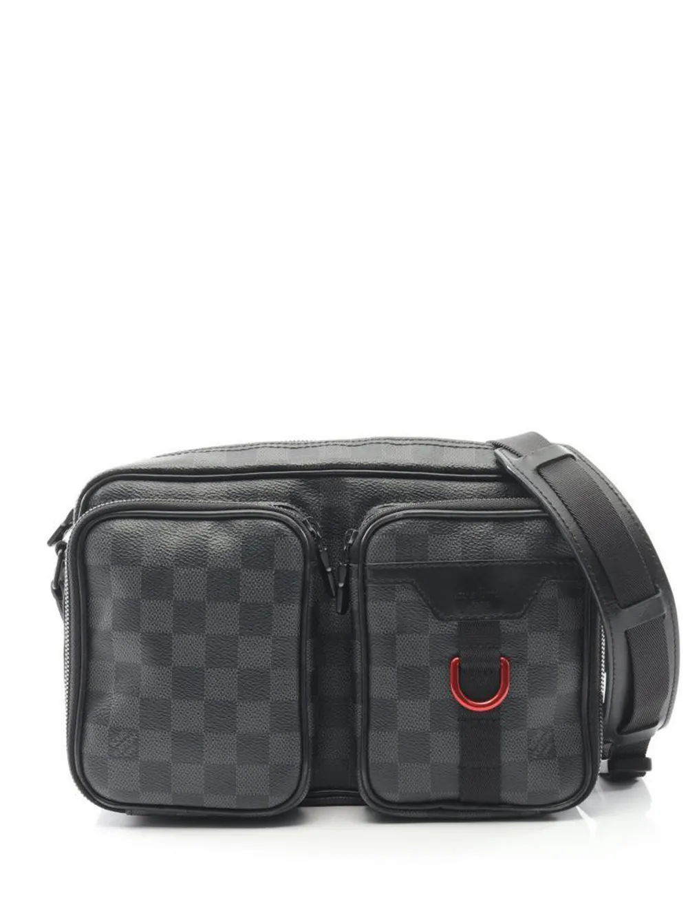 Louis Vuitton Pre-Owned 2020 Damier messenger bag - Black