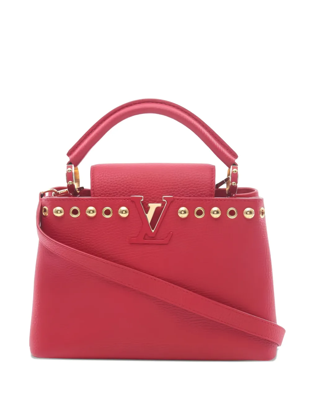 Louis Vuitton Pre-Owned 2017 Capucines BB tote bag - Rosso