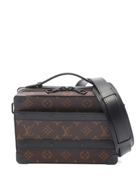 Louis Vuitton Pre-Owned 2021 Handle Soft Trunk Bag Macassar Monogram tote bag