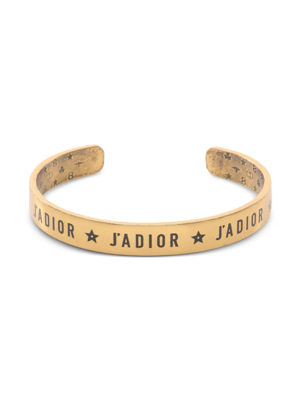 Christian Dior Pre-Owned 2010s j'adior-logo bracelet - Oro
