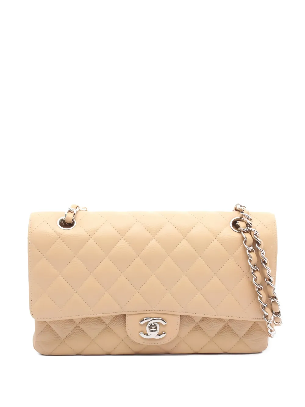 CHANEL Pre-Owned 2014 Double Flap shoulder bag - Toni neutri