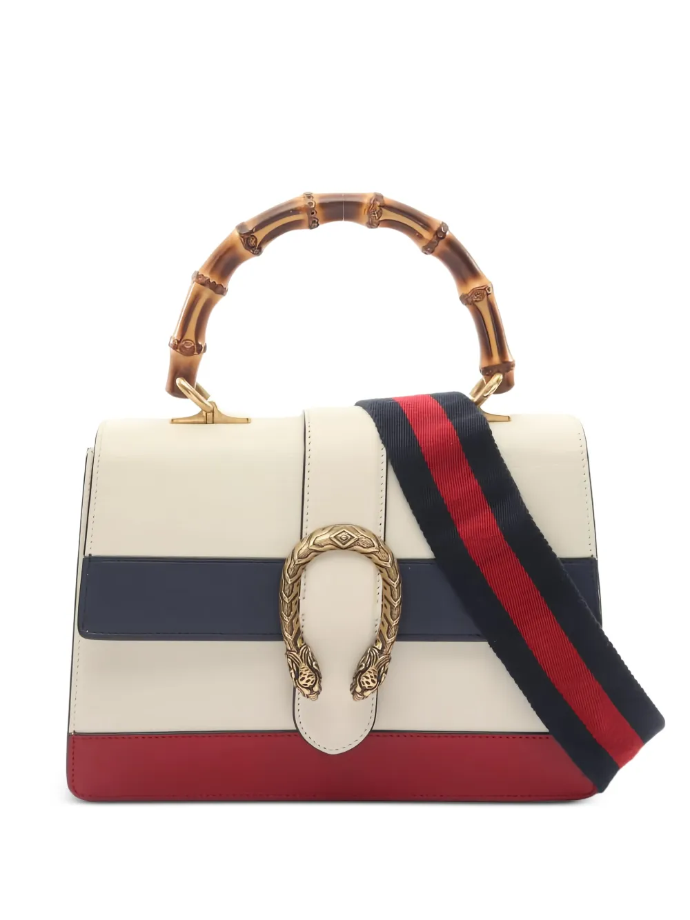 Gucci Pre-Owned medium Dionysus bamboo-handle tote bag | Neutrals | Image 1