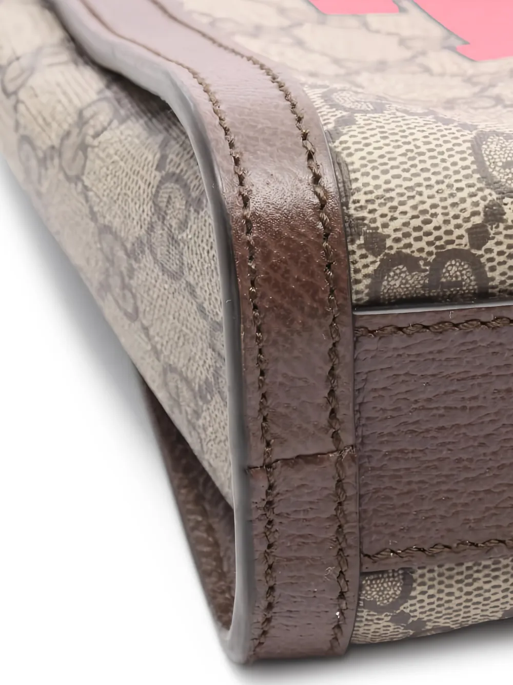 Gucci Pre-owned 2010s GG Supreme Leather Tote Bag in Neutrals, view 4
