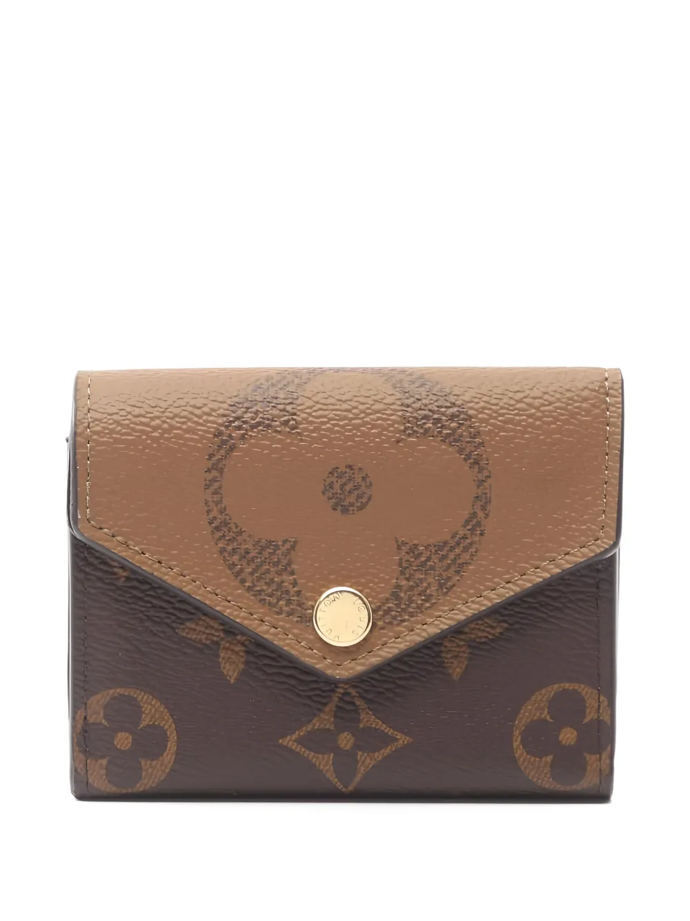 Louis Vuitton Pre-Owned Zoe monogram trifold wallet - Marrone
