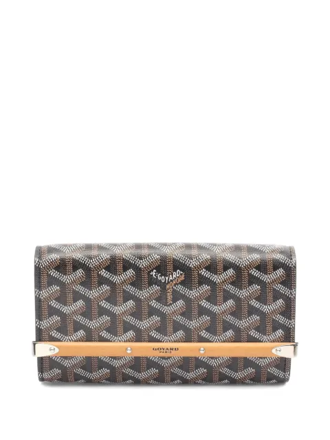 Goyard Pre-Owned 2020s mini Monte Carlo pattern clutch bag