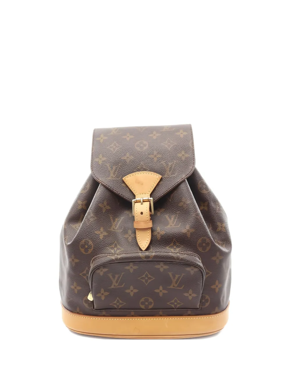 Louis Vuitton Pre-Owned 2000s MM Montsouris Monogram buckle backpack - Marrone