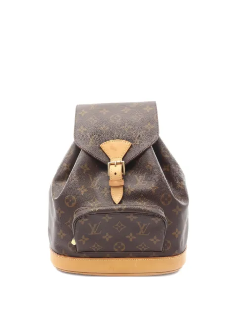 Louis Vuitton Pre-Owned 2000s MM Montsouris Monogram buckle backpack