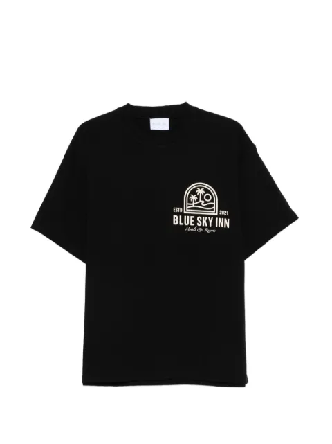 BLUE SKY INN resort logo T-shirt