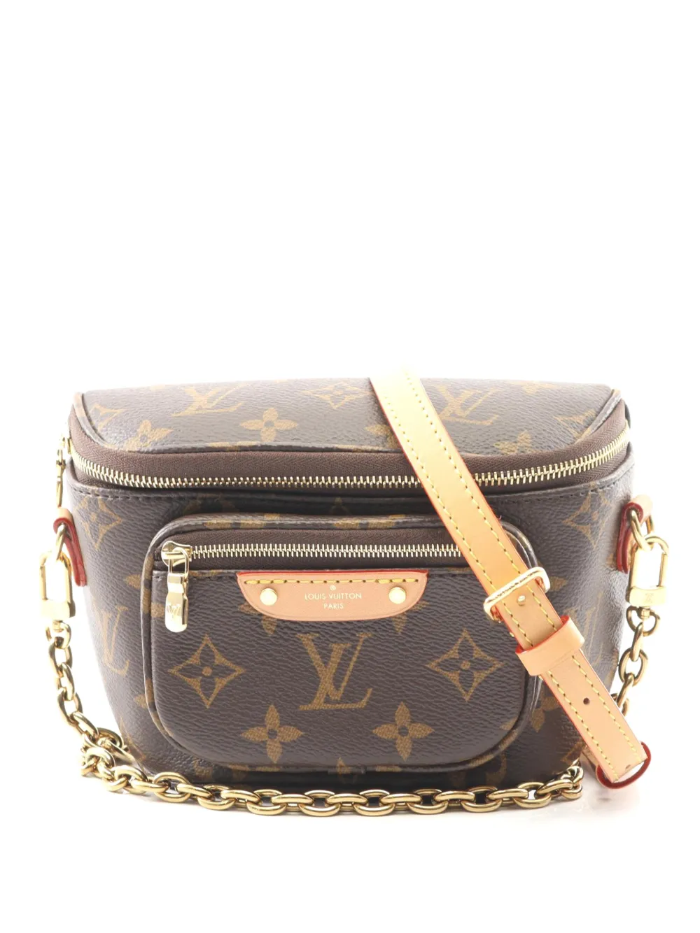 Louis Vuitton Pre-Owned 2021-2025 Monogram Mini Bumbag handbag - Marrone