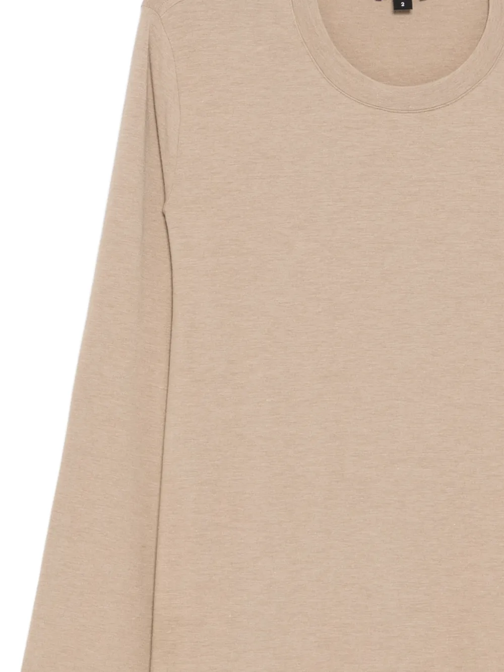 James Perse Jurk met lange mouwen Beige