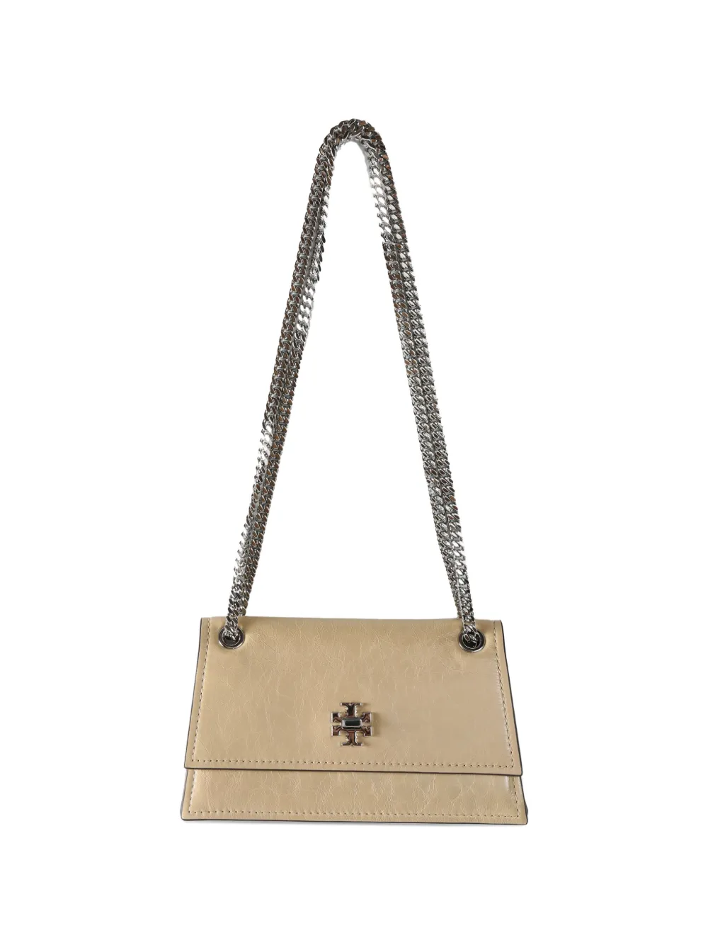 Tory Burch chain logo shoulder bag - Toni neutri