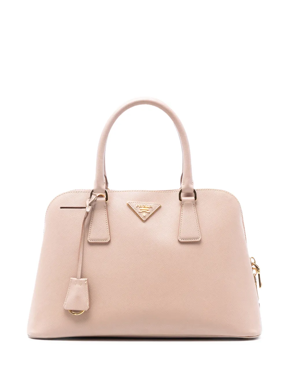 Prada Pre-Owned 2021-2025 Medium Saffiano Lux Promenade satchel - Rosa