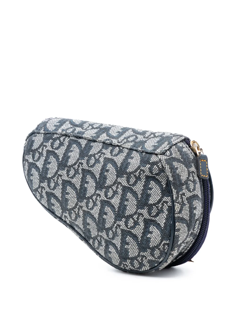 Christian Dior Pre-Owned 2000 Diorissimo Canvas Saddle pouch