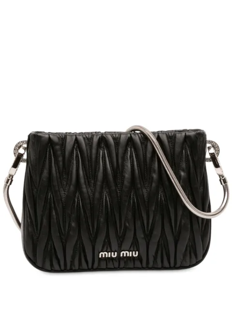 Miu Miu Pre-Owned 2010-2025 Nappa Matelasse Sassy shoulder bag