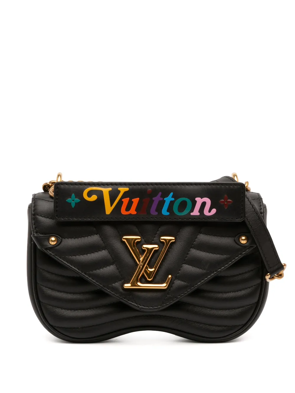 Louis Vuitton Pre-Owned 2019 New Wave Chain Bag PM satchel - Nero