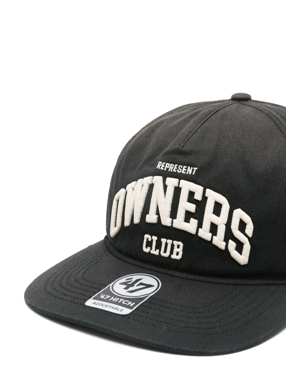  Represent Embroidered Baseball Cap - Black 