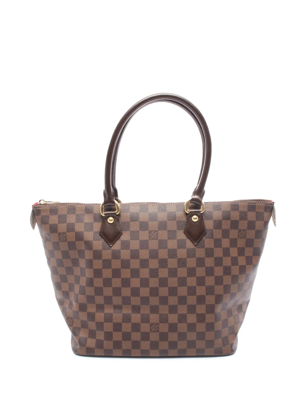 Louis Vuitton Pre-Owned 2008 Damier Ebene Saleya MM tote bag - Marrone