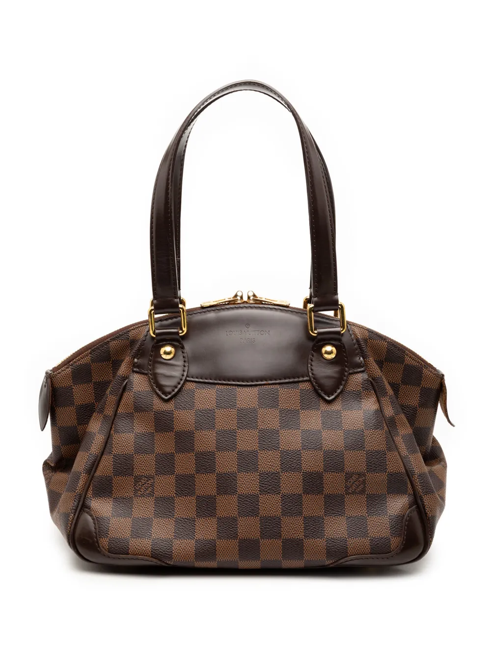 Louis Vuitton Pre-Owned 2011 Damier Ebene Verona PM satchel - Marrone