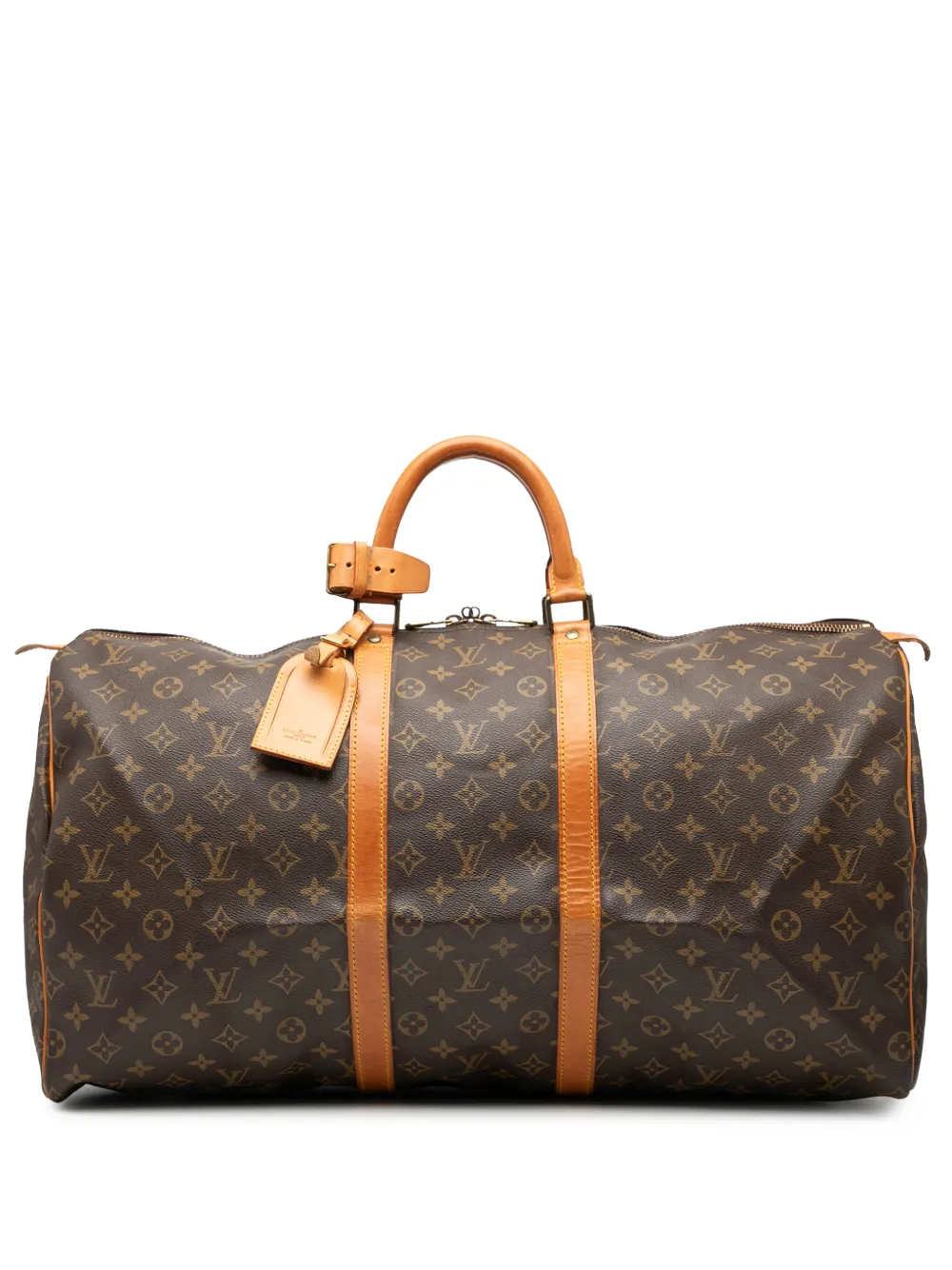 Louis Vuitton Pre-Owned 1985 Monogram Keepall 55 travel bag - Marrone