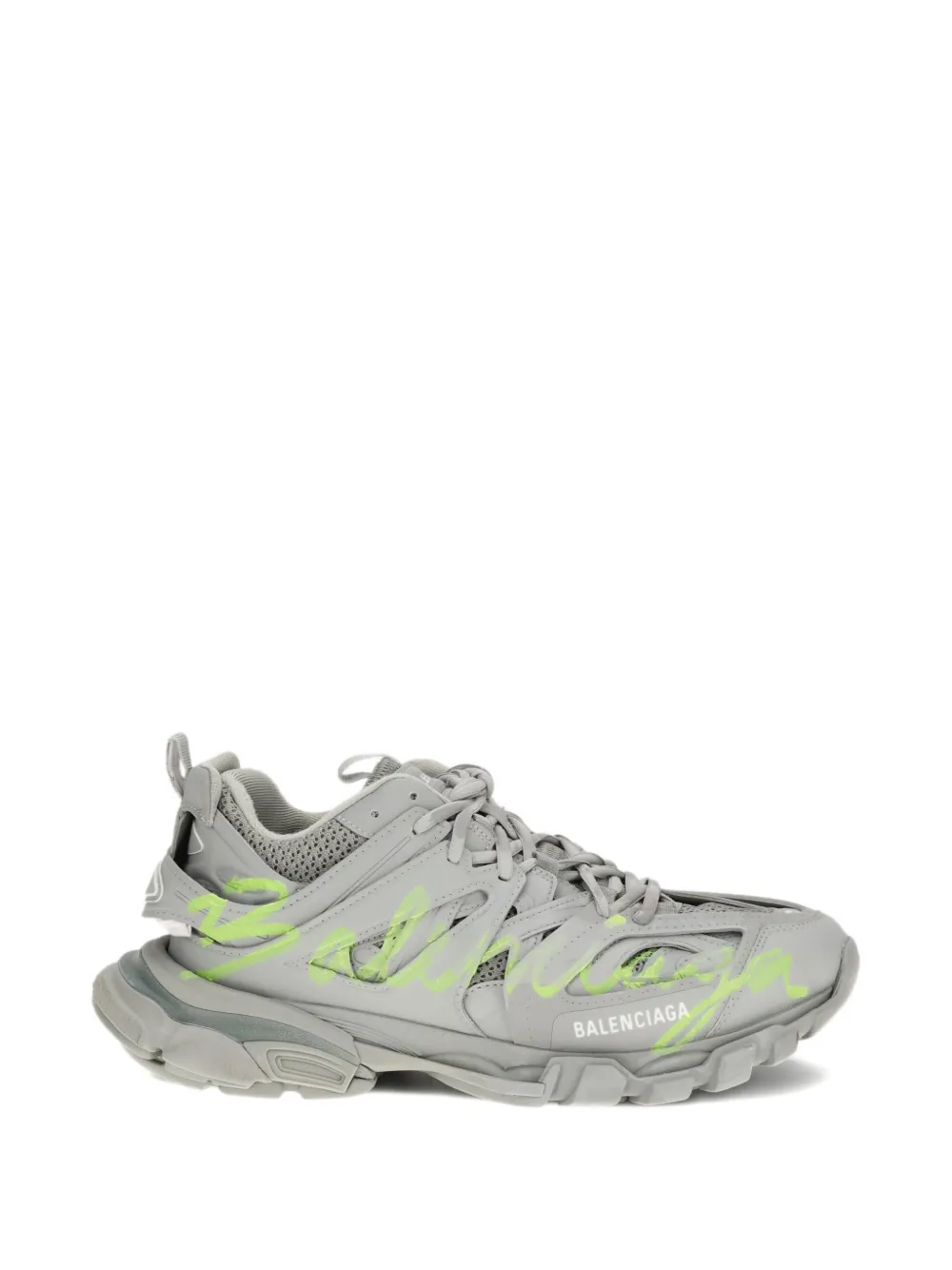 Balenciaga cutout track sneakers - Grigio