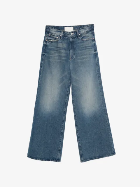 MOTHER The Ditcher Roller jeans met gerafelde afwerking