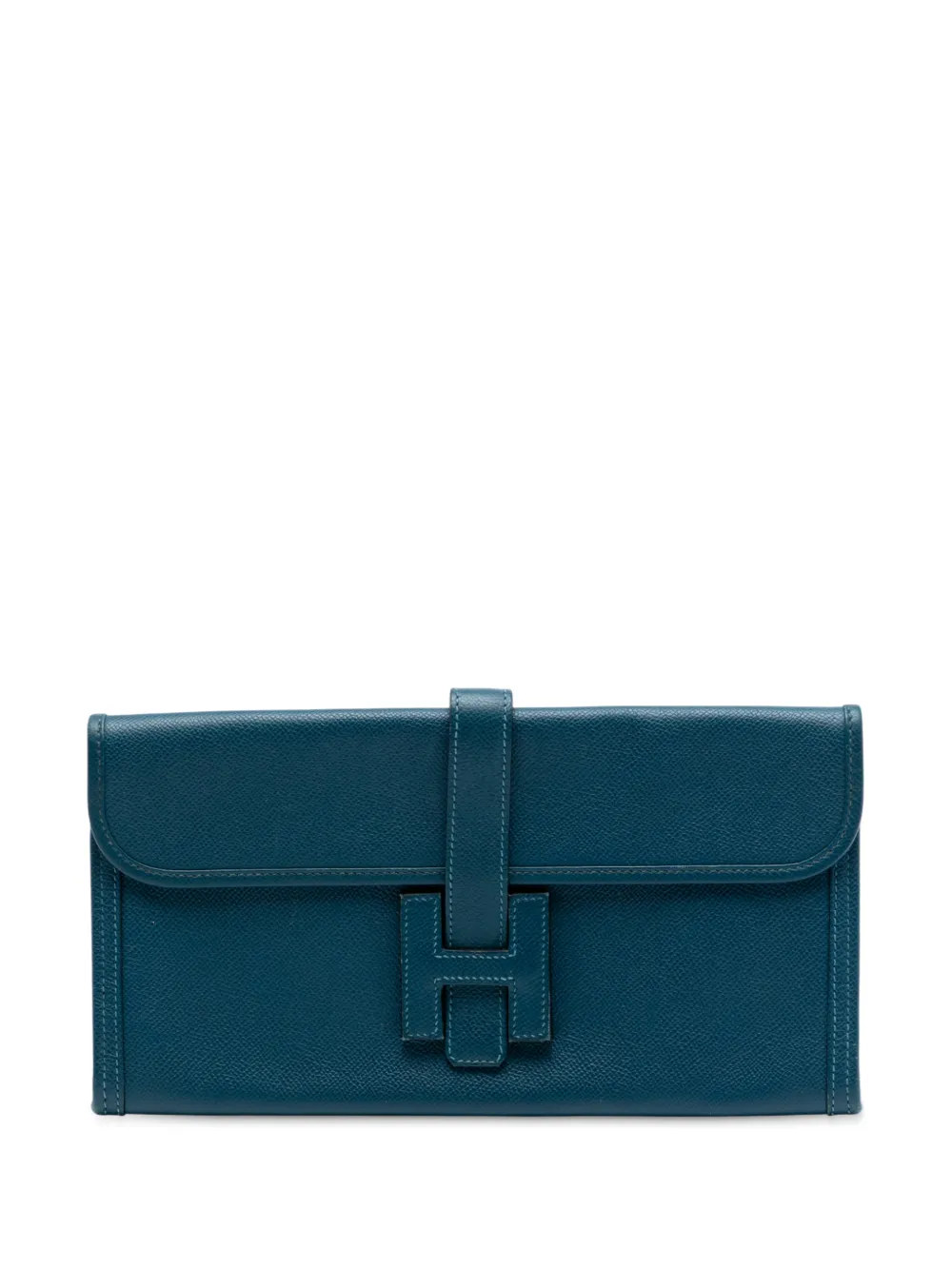 Hermès Pre-Owned 2013 Epsom Jige Elan 29 clutch bag - Blu
