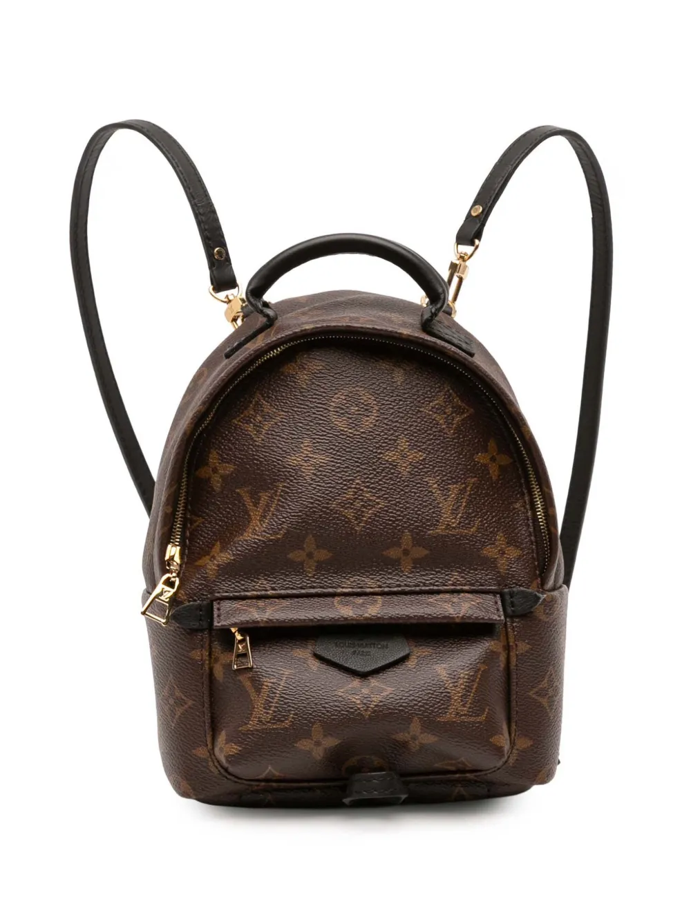 Louis Vuitton Pre-Owned 2016 Monogram Mini Palm Springs backpack - Brown