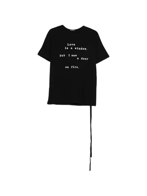 Ann Demeulemeester Baptist printed T-shirt