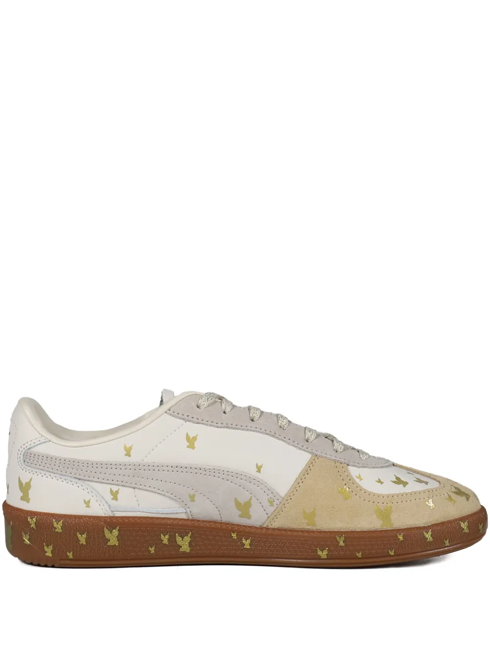 MASU lace-up logo-detail sneakers - Toni neutri