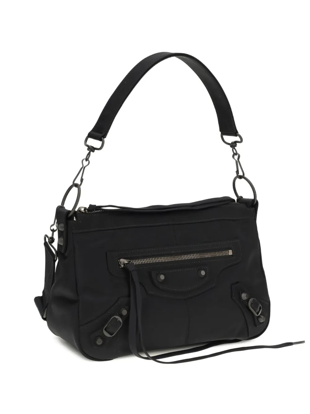 Balenciaga small Le City Moto shoulder bag - Nero