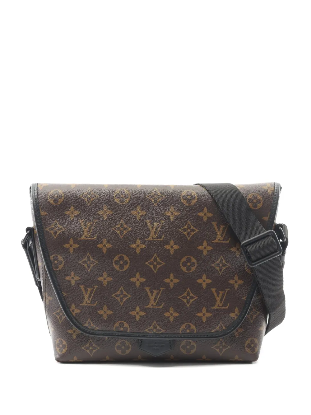 Louis Vuitton Pre-Owned 2021-2025 Monogram Macassar Magnetic Messenger crossbody bag - Marrone