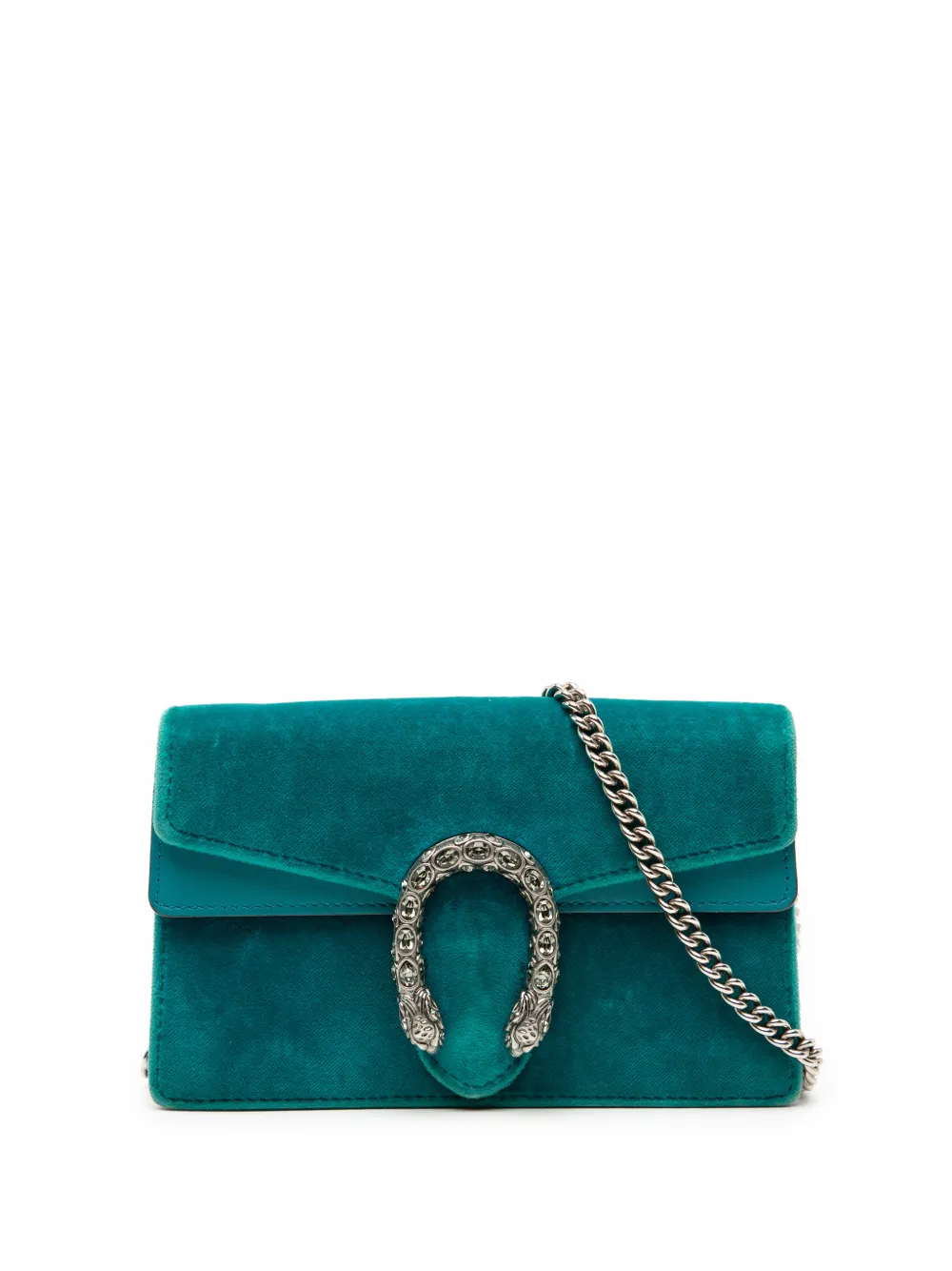 Gucci Pre-Owned 2016-2025 Mini Velvet Dionysus crossbody bag - Blu